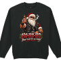 Férfi pulóver motoros Mikulással – Ho-Ho-Ho Don’t Look for Me Today