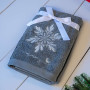 Törölköző hímzett díszítéssel, SNOWFLAKE
