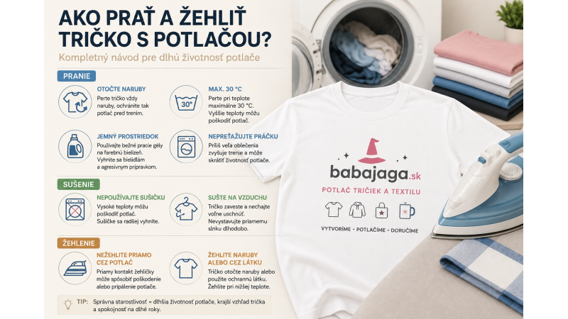 Hogyan mossuk és vasaljuk a nyomtatott pólót? Teljes útmutató a minta hosszú élettartamához