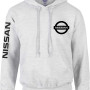 Pulóver Nissan motívummal