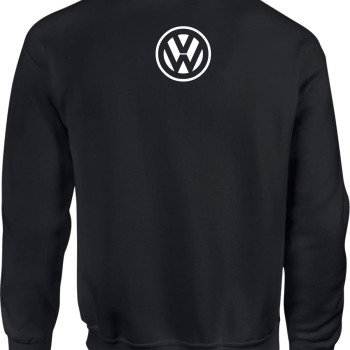 Pulóver  VW Driver motívummal, fekete