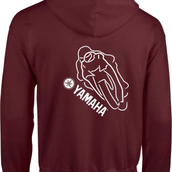 Férfi pulóver Yamaha motívummal Férfi pulóver Yamaha motívummal