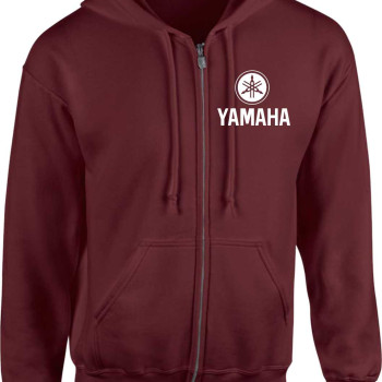 Férfi pulóver Yamaha motívummal