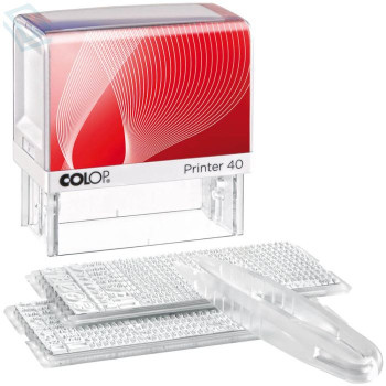 Colop Printer 40/2 bélyegző saját szöveggel (23x59mm)