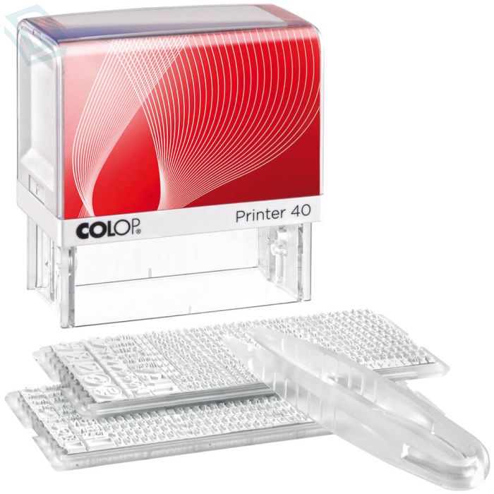 Colop Printer 40/2 bélyegző saját szöveggel (23x59mm) Cégek számára, Bélyegzők image