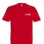 Logóval ellátott póló, 150g