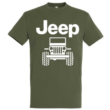 Póló Jeep motívummal