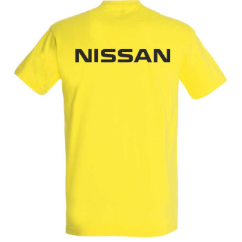 Póló Nissan motívummal