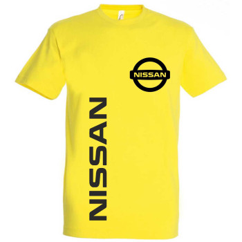 Póló Nissan motívummal