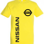 Póló Nissan motívummal