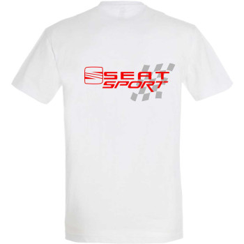 Póló Seat sport motívummal