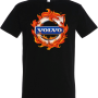 Póló Volvo fire motívummal