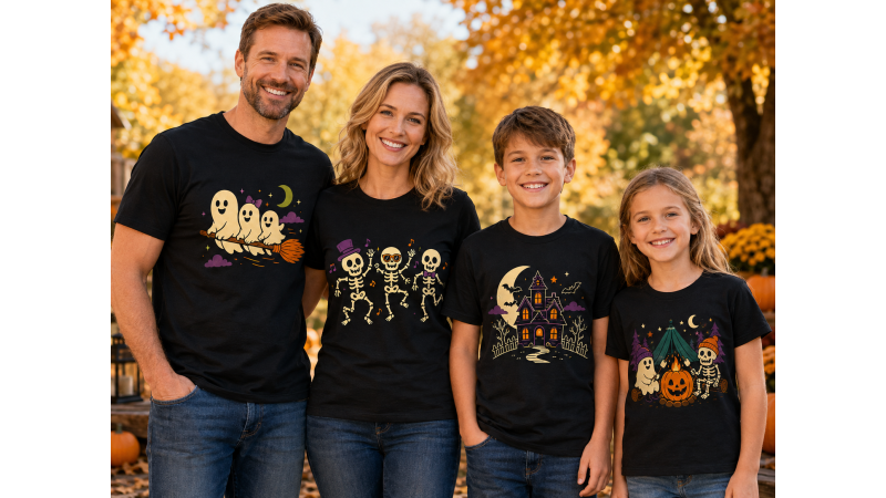 Halloween jelmez nélkül: pólók és pulóverek az ünnepi hangulathoz