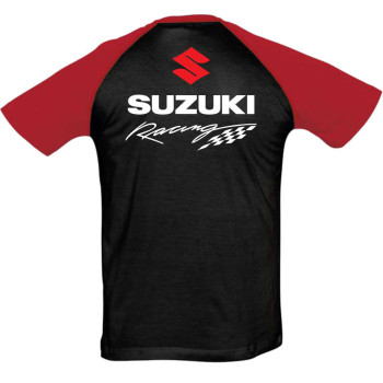 Póló Suzuki racing motívummal
