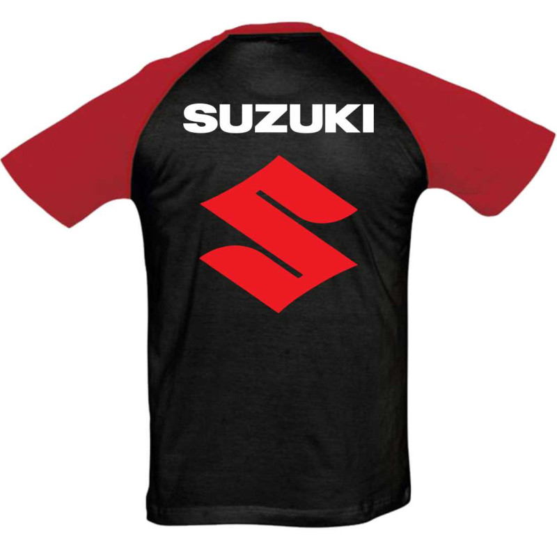 Póló Suzuki motívummal Pólók, Pólók motoros motívummal image
